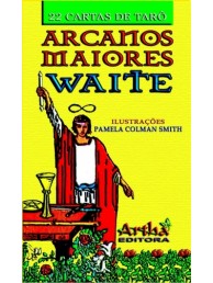 Tarô Arcanos Maiores Waite - 22 cartas